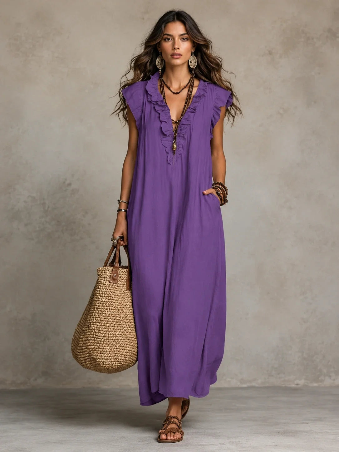 Robe Longue Élégance Paris