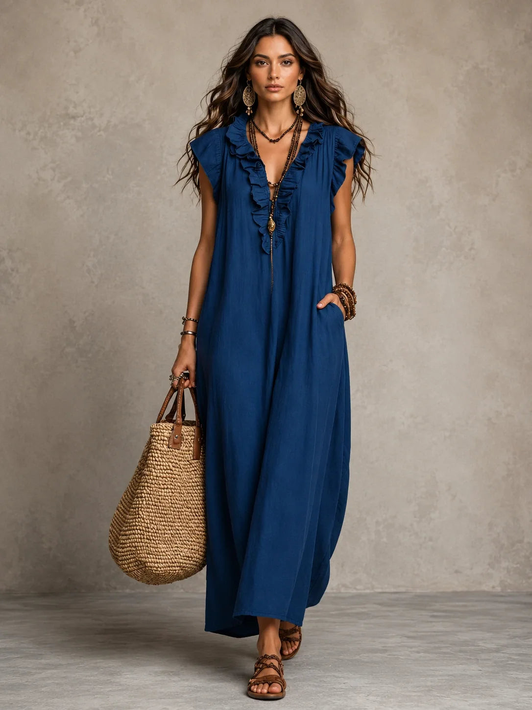 Robe Longue Élégance Paris